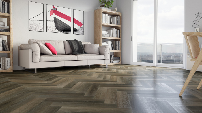 Кварцевый ламинат Fargo Parquet - Дуб Кальвадос 33-62W921